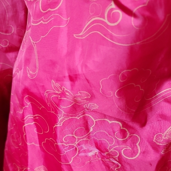 Disney Red Lightweight MULAN embroidered  Jacket - Picture 6 of 11